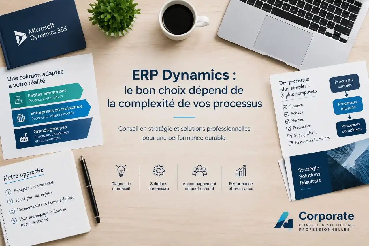 ERP Dynamics : le bon choix dépend de la complexité de vos processus