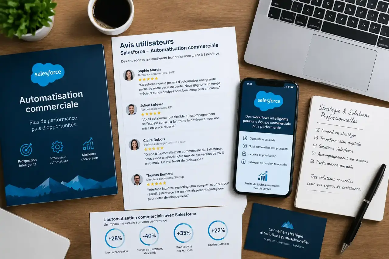 avis utilisateurs salesforce automatisation commerciale