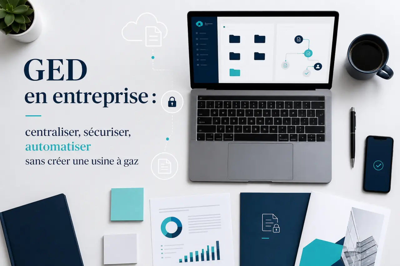 GED en entreprise : centraliser, sécuriser, automatiser sans créer une usine à gaz