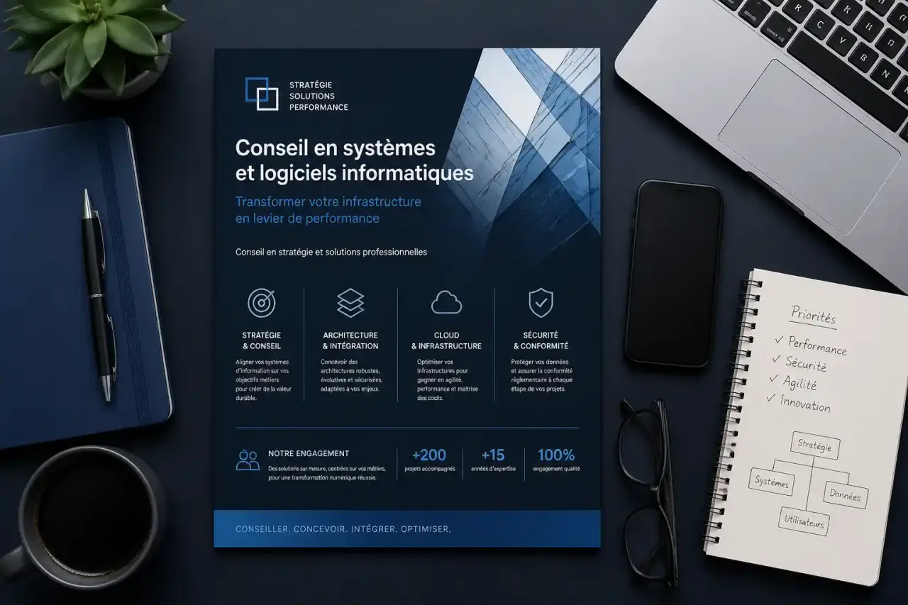 Conseil en systèmes et logiciels informatiques : transformer votre infrastructure en levier de performance